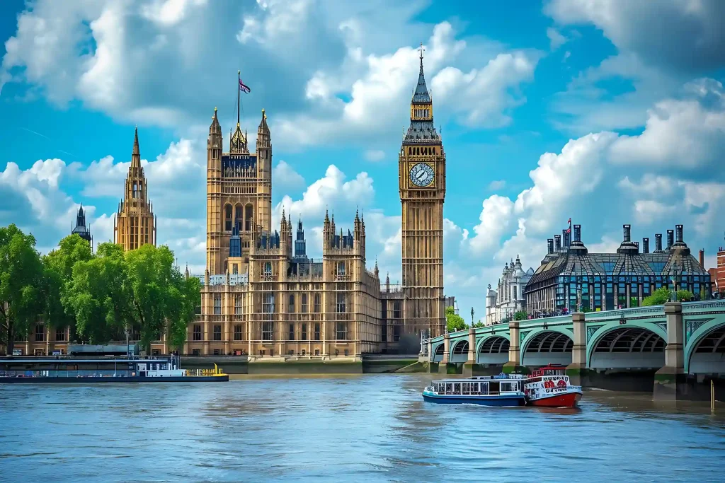 Image – London travel experience with Thames river sightseeing tours for US travellers