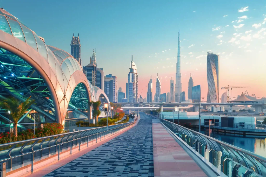 Image – Dubai travel experience with modern city sightseeing tours for US travellers
